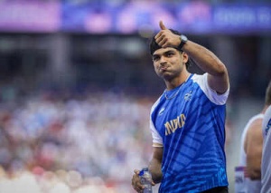Neeraj Chopra Touts Jasprit Bumrah as Potential Javelin Thrower
OR
Olympic Champion Neeraj Chopra Sees Javelin Potential in Cricketer Jasprit Bumrah
OR
Could Jasprit Bumrah Trade Cricket for Javelin? Neeraj Chopra Thinks So