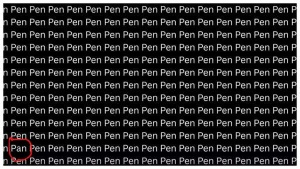 Test Your Observational Skills: Can You Find the Hidden Word in This Optical Illusion?
