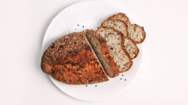 Various types of bread